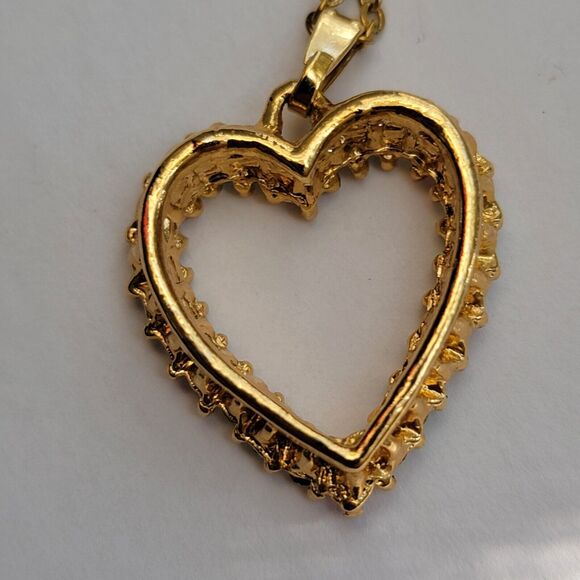 Colorful Heart Jewelry, 18in Gold-Tone Chain, - Picture 10 of 16